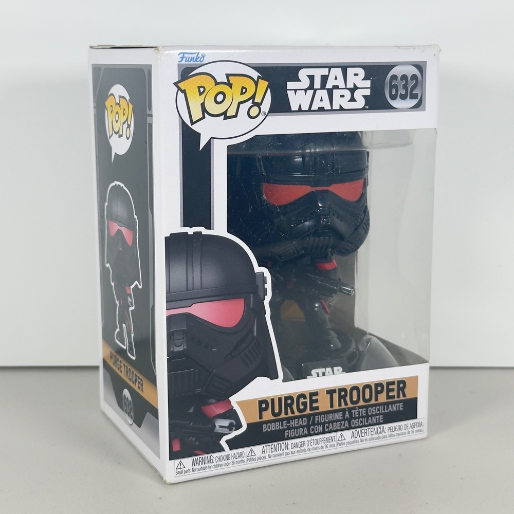 Funko Pop Star Wars Purge Trooper 632 Obi-Wan Kenobi Vinyl Bobblehead Figure New